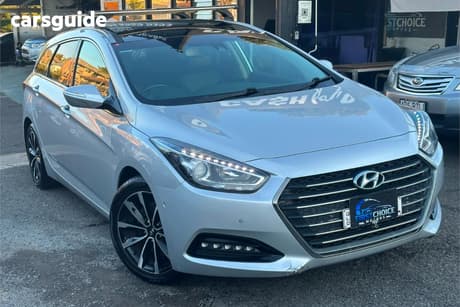 Silver 2015 Hyundai I40 Wagon Premium Tourer