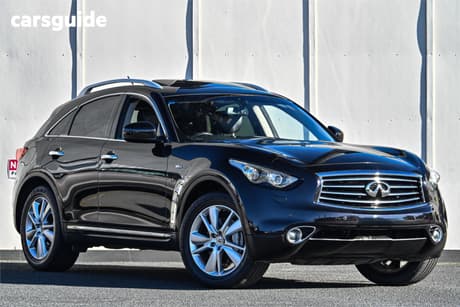 Black 2015 Infiniti QX70 Wagon 3.7 Gt
