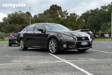 Brown 2014 Lexus GS450H Sedan Hybrid Sports Luxury