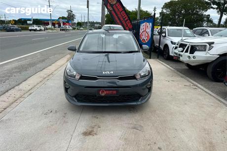 Grey 2022 Kia RIO Hatchback S