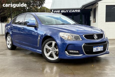 Blue 2015 Holden Commodore Sedan Sv6