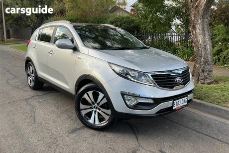 Silver 2011 Kia Sportage Wagon Platinum (Awd)