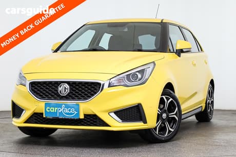 Yellow 2023 MG MG3 Hatchback Excite (With Navigation)