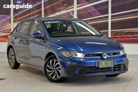 Blue 2024 Volkswagen Polo Hatchback Life