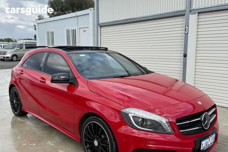 Red 2013 Mercedes-Benz A200 Hatchback Cdi Be