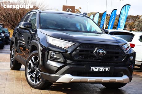 Black 2020 Toyota RAV4 Wagon Edge (Awd)