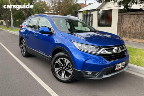 Blue 2018 Honda CR-V Wagon Vti (2Wd)