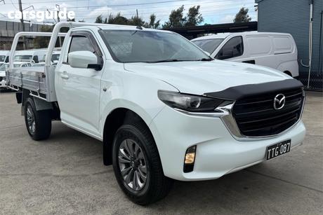 White 2023 Mazda BT-50 Freestyle Cab Chassis Xt (4X2)