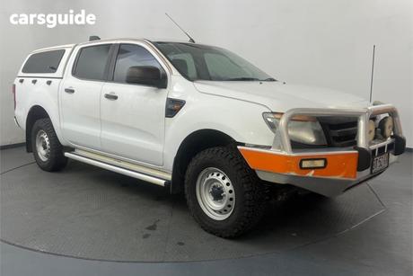 White 2012 Ford Ranger Dual Cab Utility Xl 3.2 (4X4)