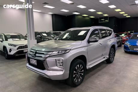 Silver 2021 Mitsubishi Pajero Sport Wagon Gls (4X4) 7 Seat