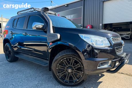 Black 2015 Holden Colorado 7 Wagon Ltz (4X4)