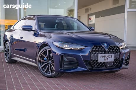 Blue 2022 BMW 430I Coupe M Sport Gran Coupe