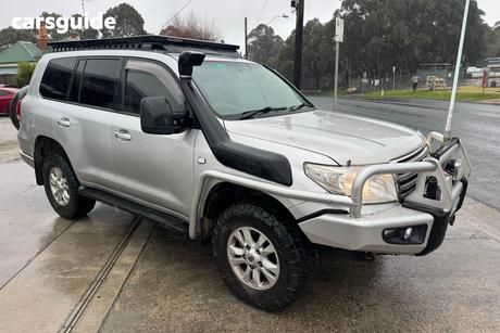 Silver 2008 Toyota Landcruiser Wagon Sahara (4X4)
