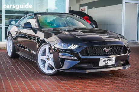 Black 2018 Ford Mustang Coupe Fastback Gt 5.0 V8