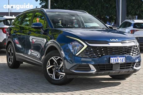 Blue 2024 Kia Sportage Wagon S (Fwd)