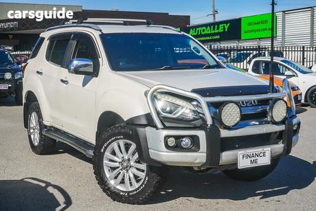 White 2017 Isuzu MU-X Wagon Ls-T (4X4)