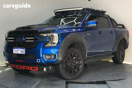 Blue 2022 Ford Ranger Double Cab Pick Up Xlt 3.0 (4X4)