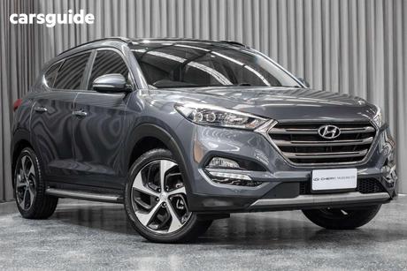 Grey 2016 Hyundai Tucson Wagon Highlander (Awd)