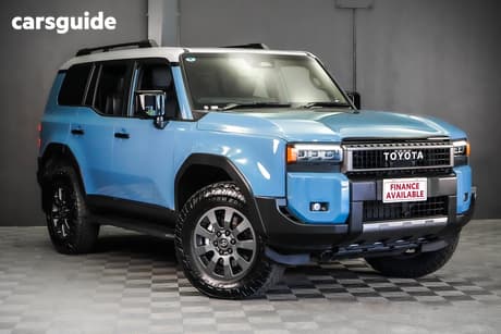 Blue 2025 Toyota Landcruiser Prado Wagon Altitude