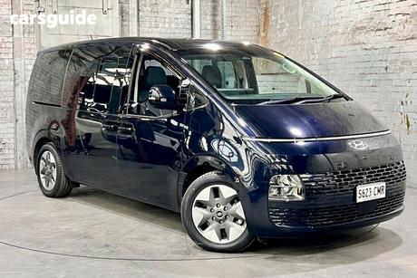 Blue 2021 Hyundai Staria Wagon Highlander