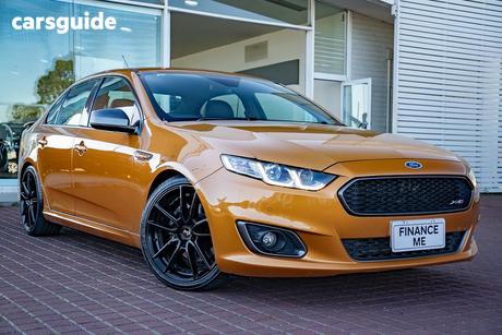 Orange 2014 Ford Falcon Sedan Xr6T