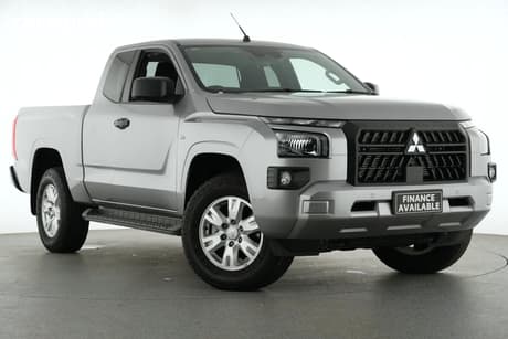 Silver 2024 Mitsubishi Triton Club Cab Pickup Glx+ (4X4)