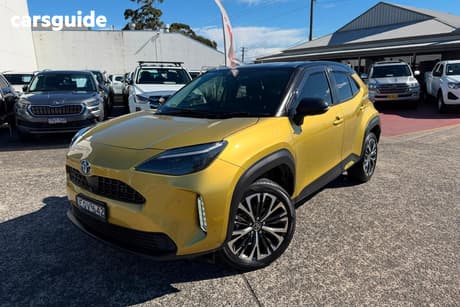 Gold 2021 Toyota Yaris Cross Wagon Urban Hybrid