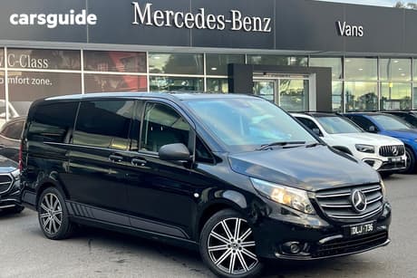 Black 2022 Mercedes-Benz Valente Wagon 116 Cdi Mwb Rwd