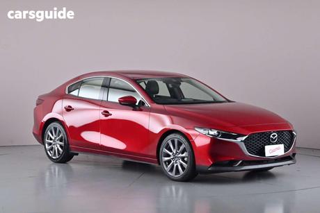 Red 2019 Mazda 3 Sedan G25 Gt