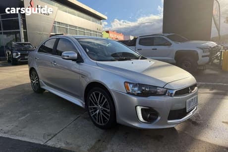 Silver 2017 Mitsubishi Lancer Sedan Ls