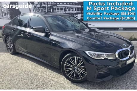 Black 2020 BMW 320I Sedan M Sport