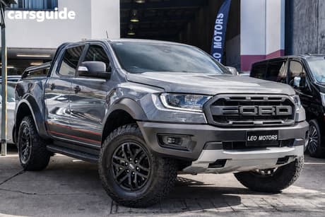 Grey 2021 Ford Ranger Double Cab Pick Up Raptor 2.0 (4X4)
