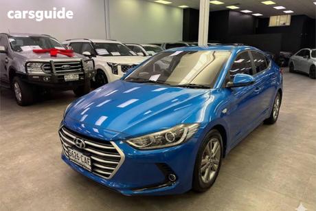Blue 2016 Hyundai Elantra Sedan Active 2.0 Mpi