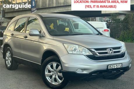 Silver 2011 Honda CR-V Wagon (4X4)