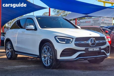 White 2020 Mercedes-Benz GLC300 Coupe 4Matic