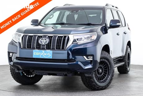 Blue 2017 Toyota Landcruiser Prado Wagon Gxl (4X4)
