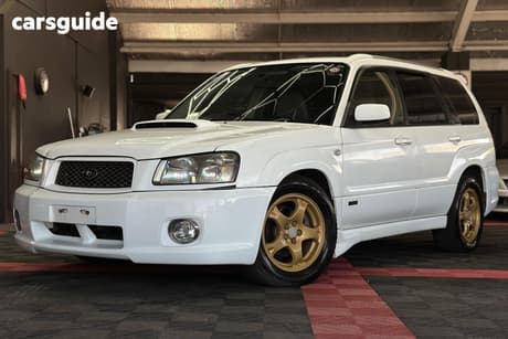 White 2004 Subaru Forester SUV CROSS SPORT SG5 4DR WAGON 4SP AUTO 2.0I (AWD)
