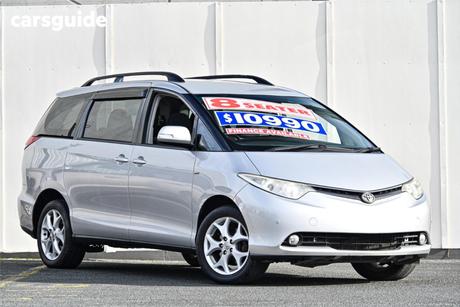 Silver 2008 Toyota Tarago Wagon Glx