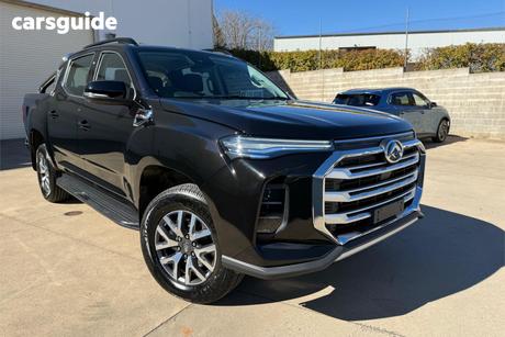 Black 2026 LDV T60 Double Cab Utility Max Pro (4X4)