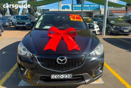 Black 2013 Mazda CX-5 Wagon Maxx Sport (4X4)