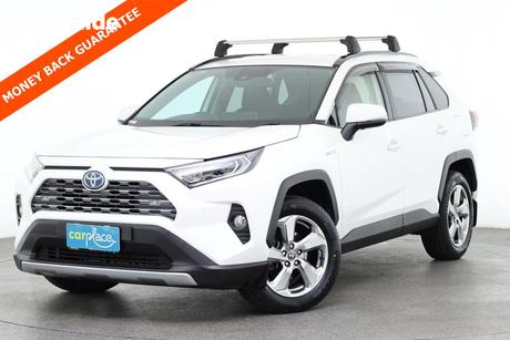 White 2021 Toyota RAV4 Wagon Gxl (2Wd) Hybrid