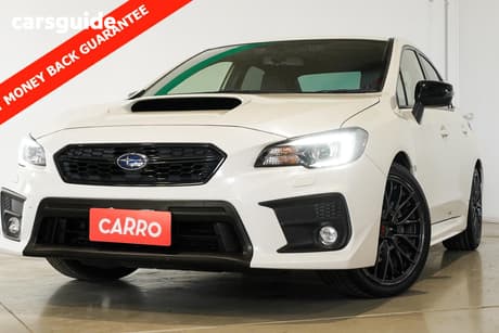 White 2020 Subaru WRX Sedan Club Spec Limited Edition