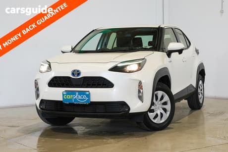 White 2021 Toyota Yaris Cross Wagon Gx Hybrid