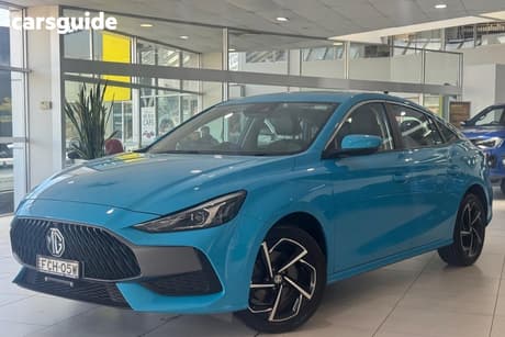 Blue 2023 MG MG5 Sedan Essence
