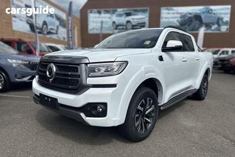 White 2026 GWM Cannon Dual Cab Utility Ultra (4X4)