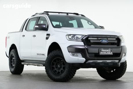 White 2017 Ford Ranger Dual Cab Pick-up Wildtrak 3.2 (4X4)