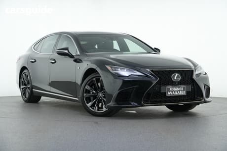 Black 2022 Lexus LS500 Sedan F Sport