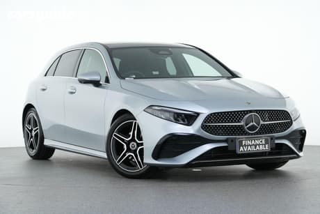 Silver 2024 Mercedes-Benz A200 Hatchback