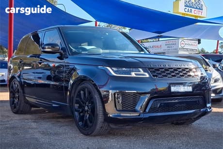 Black 2020 Land Rover Range Rover Sport Wagon Sdv6 Hse (225Kw)