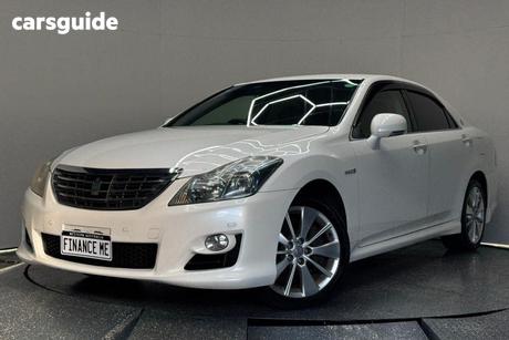 White 2008 Toyota Crown Sedan HYBRID BASE GRADE 4DR SEDAN 6SP AUTO 3.5I